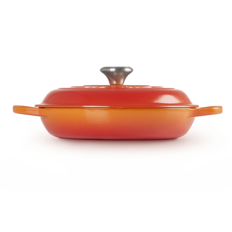 Le Creuset Signature Cast Iron Shallow Casserole 26cm Volcanic