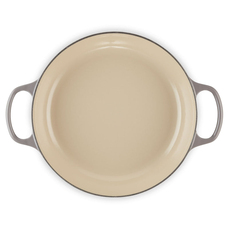 Le Creuset Signature Cast Iron Shallow Casserole 30cm Flint