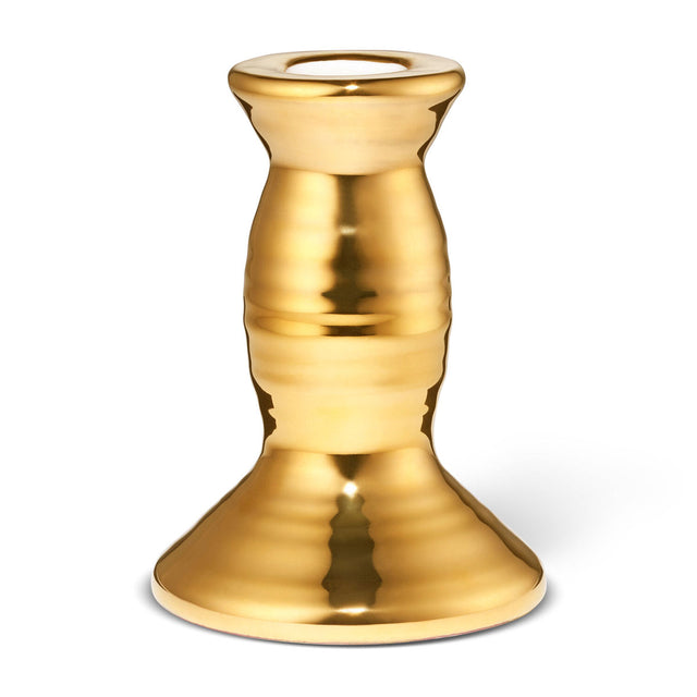 Aerin Allette Small Candleholder, Gold