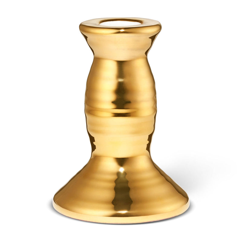 Aerin Allette Small Candleholder, Gold