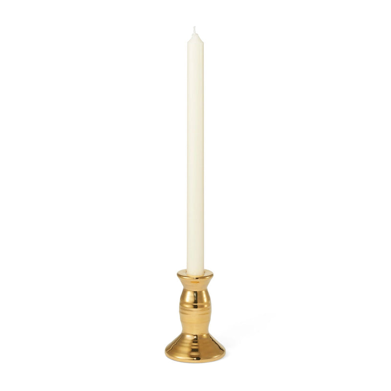 Aerin Allette Small Candleholder, Gold