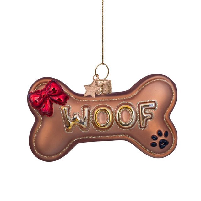 Vondels Dog Bone Ornament