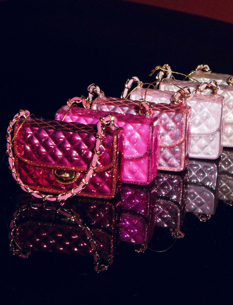 Vondels Bordeaux Opal Fashion Bag Ornament