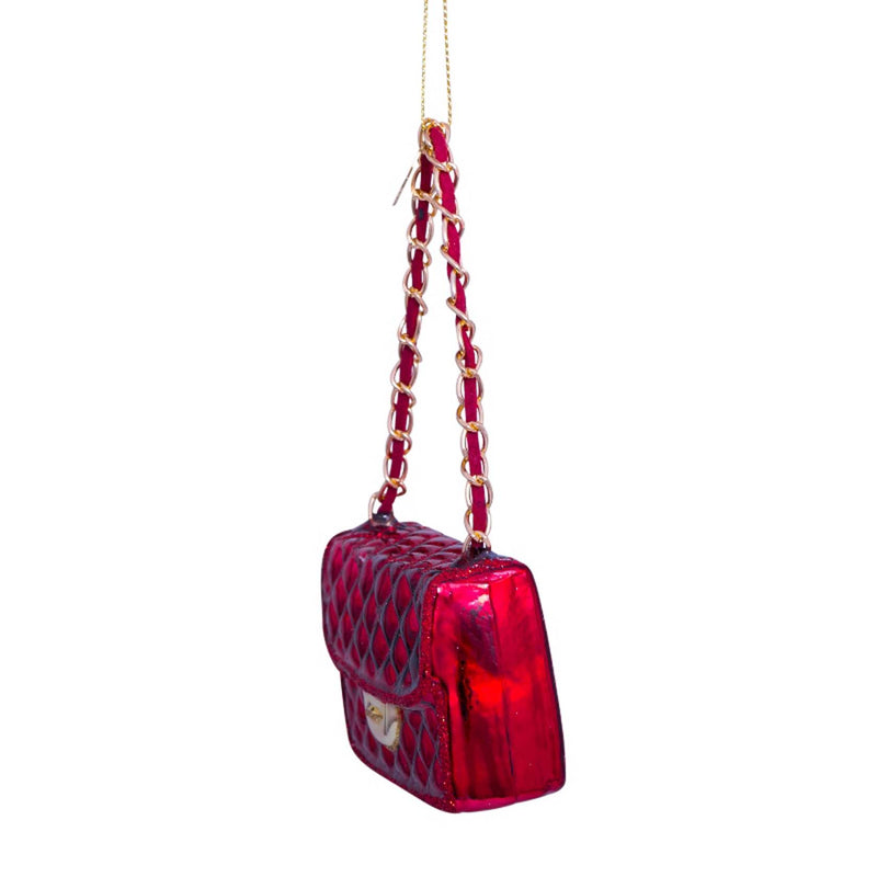 Vondels Bordeaux Opal Fashion Bag Ornament