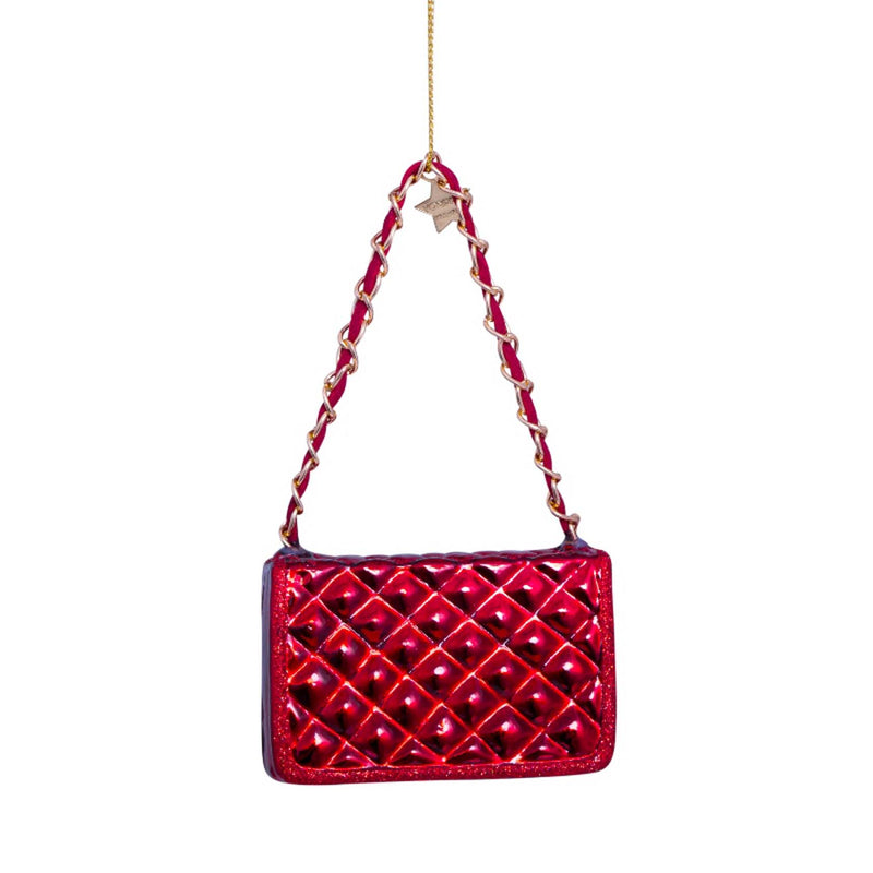Vondels Bordeaux Opal Fashion Bag Ornament