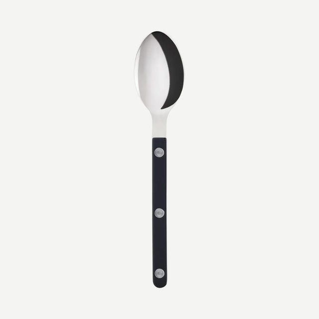 Sabre Bistrot Shiny Solid Black 16cm Tea Spoon