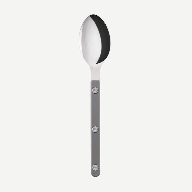 Sabre Bistrot Shiny Solid Grey 16cm Tea Spoon
