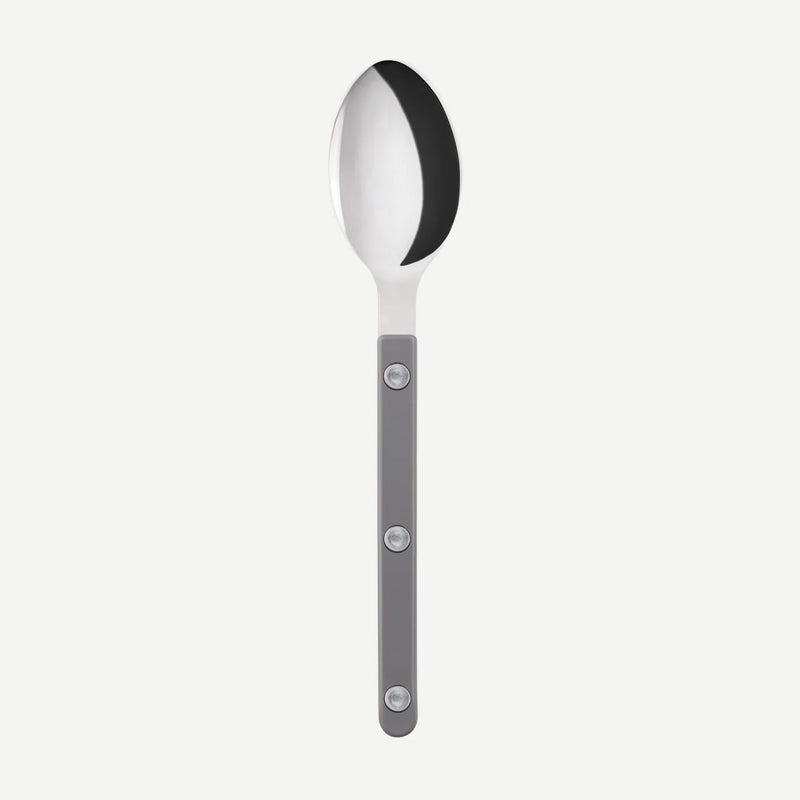 Sabre Bistrot Shiny Solid Grey 16cm Tea Spoon