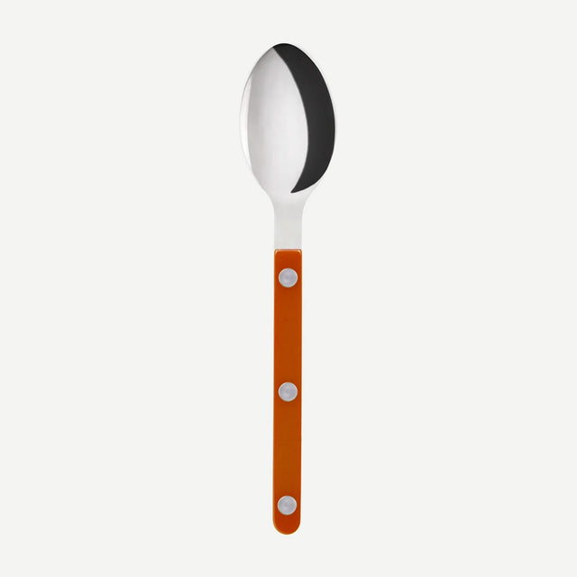 Sabre Bistrot Shiny Solid Orange 16cm Tea Spoon