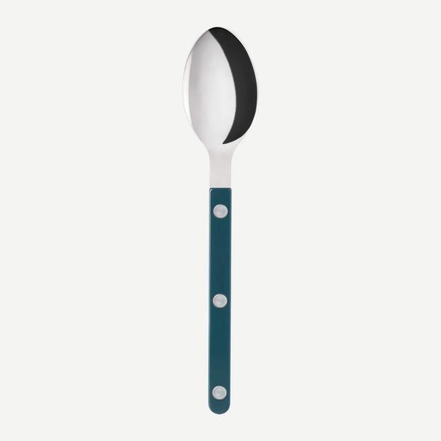 Sabre Bistrot Shiny Solid Aquamarine 16cm Tea Spoon