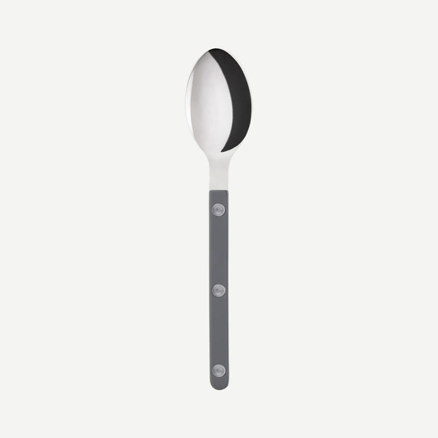 Sabre Bistrot Shiny Solid Dark Grey 16cm Tea Spoon