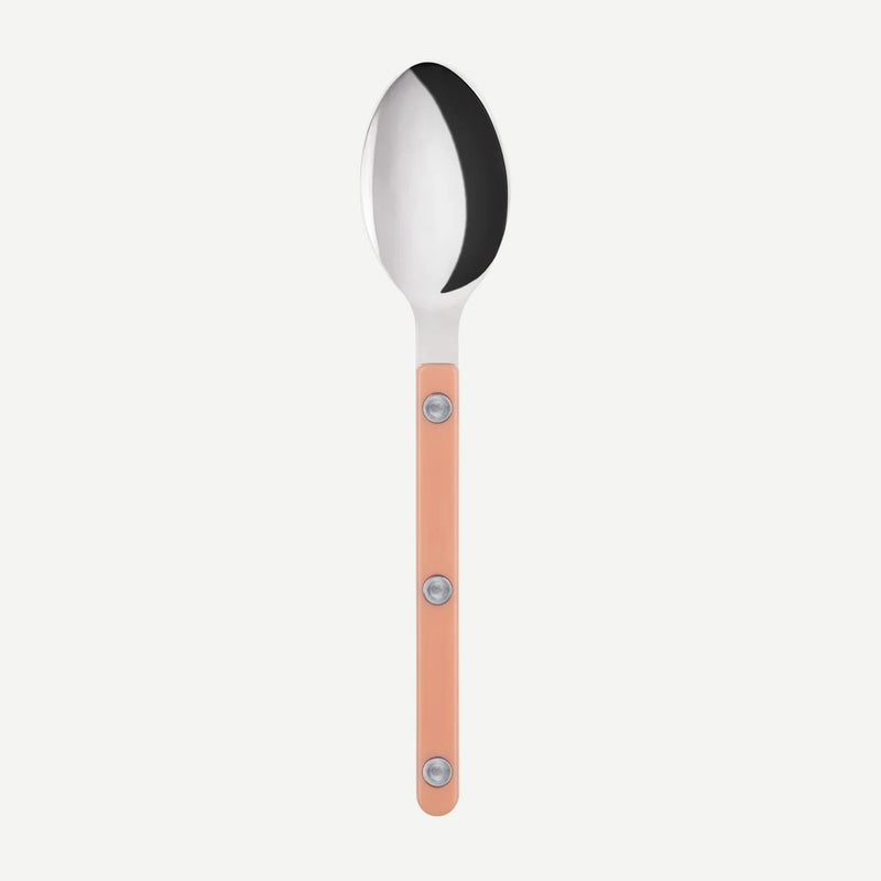 Sabre Bistrot Shiny Solid Nude Pink 16cm Tea Spoon