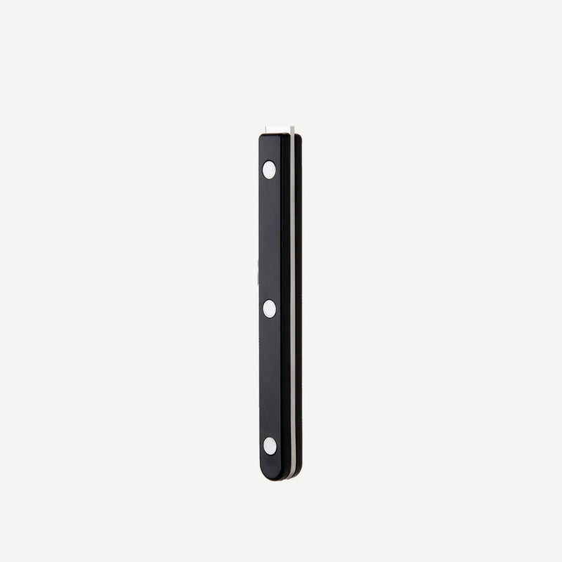 Sabre Bistrot Shiny Solid Black 19cm Dessert Spoon