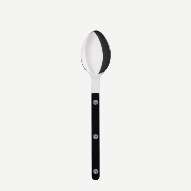 Sabre Bistrot Shiny Solid Black 19cm Dessert Spoon