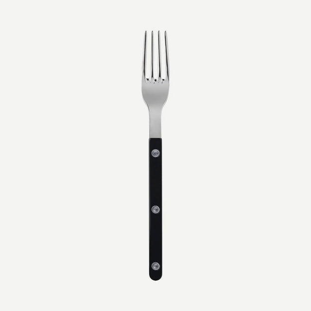 Sabre Bistrot Shiny Solid Black 19cm Salad Fork