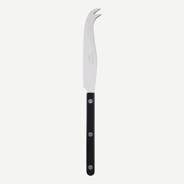 Sabre Bistrot Shiny Solid Black 24cm Large Cheese Knife