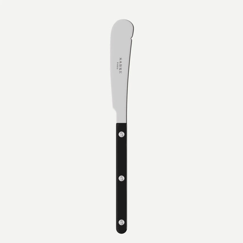 Sabre Bistrot Shiny Bistrot Solid Black 21cm Butter Knife