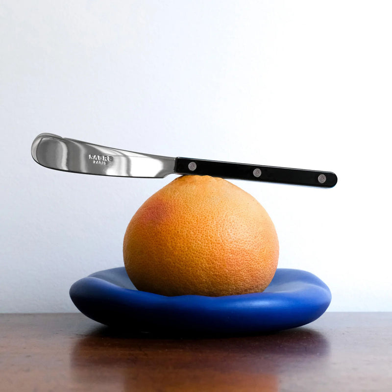 Sabre Bistrot Shiny Bistrot Solid Black 21cm Butter Knife