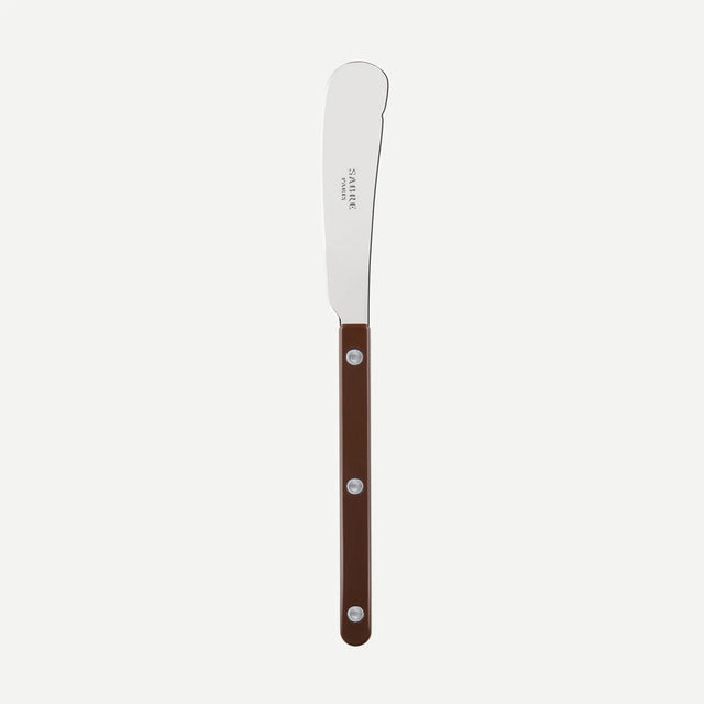Sabre Bistrot Shiny Bistrot Solid Chocolate 21cm Butter Knife