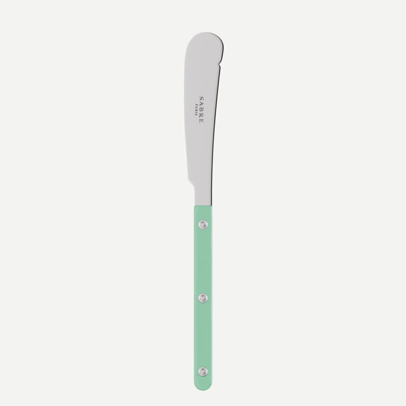 Sabre Bistrot Shiny Bistrot Solid Pastel Green 21cm Butter Knife