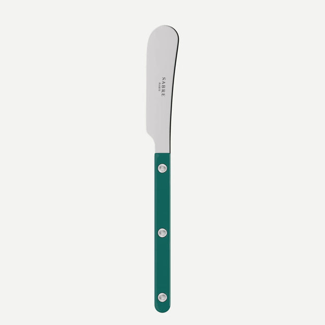 Sabre Bistrot Shiny Bistrot Solid Pastel Green 14cm Butter Spreader