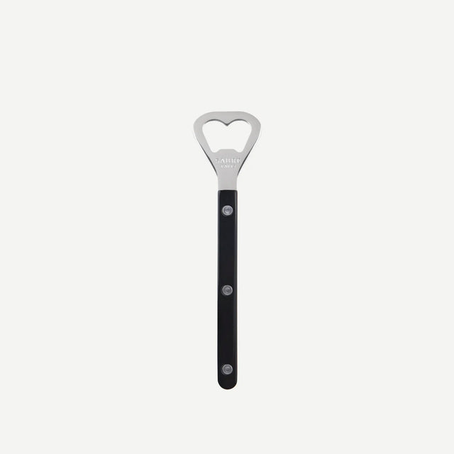 Sabre Bistrot Shiny Solid Black 16cm Bottle Opener