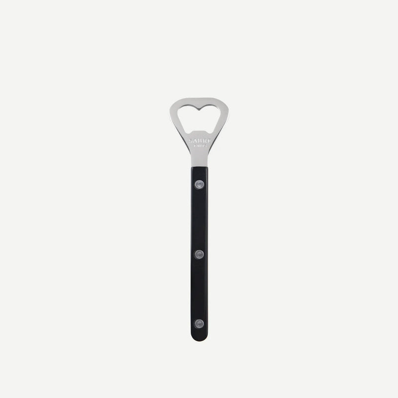 Sabre Bistrot Shiny Solid Black 16cm Bottle Opener