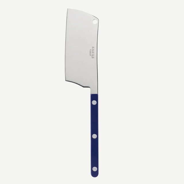 Sabre Bistrot Shiny Solid Navy Blue 20cm Cheese Cleaver