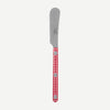 Sabre Bistrot Vintage Gingham Red 14cm Butter Spreader