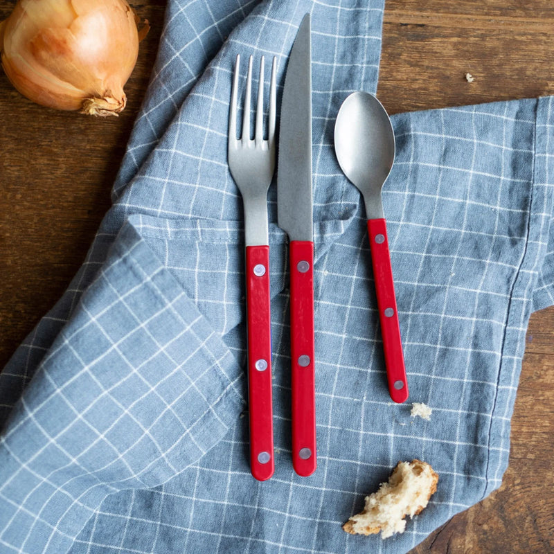 Sabre Bistrot Vintage Bistrot Solid Red 16cm Teaspoon
