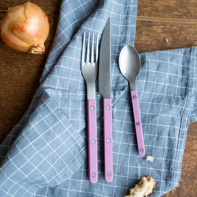 Sabre Bistrot Vintage Bistrot Solid Pink 16cm Teaspoon