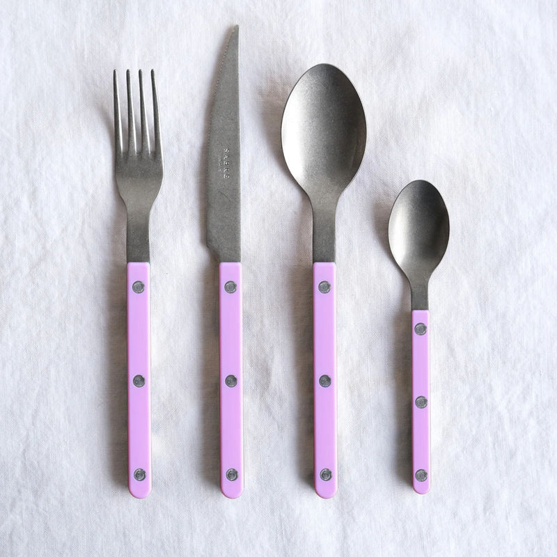 Sabre Bistrot Vintage Bistrot Solid Pink 16cm Teaspoon