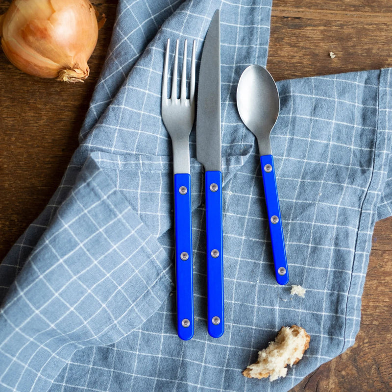 Sabre Bistrot Vintage Bistrot Solid Lapis Blue 16cm Teaspoon