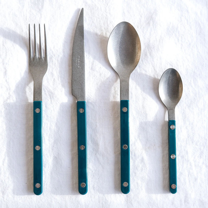 Sabre Bistrot Vintage Bistrot Solid Aquamarine 16cm Teaspoon