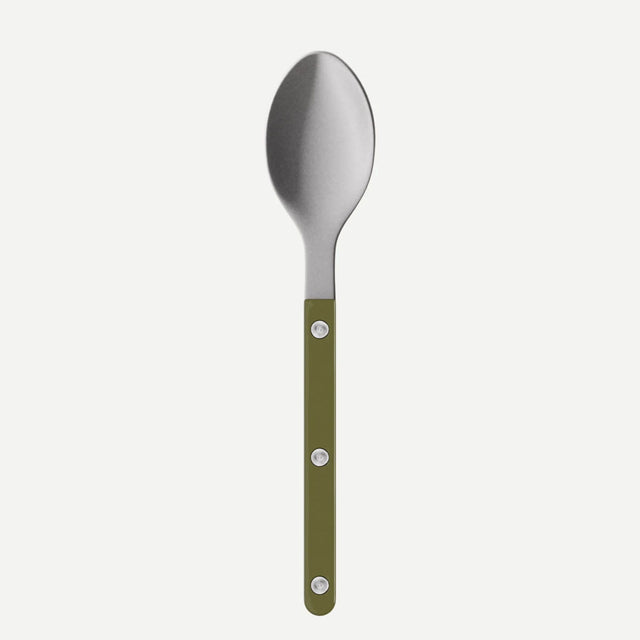 Sabre Bistrot Vintage Bistrot Solid Green Fern 16cm Teaspoon
