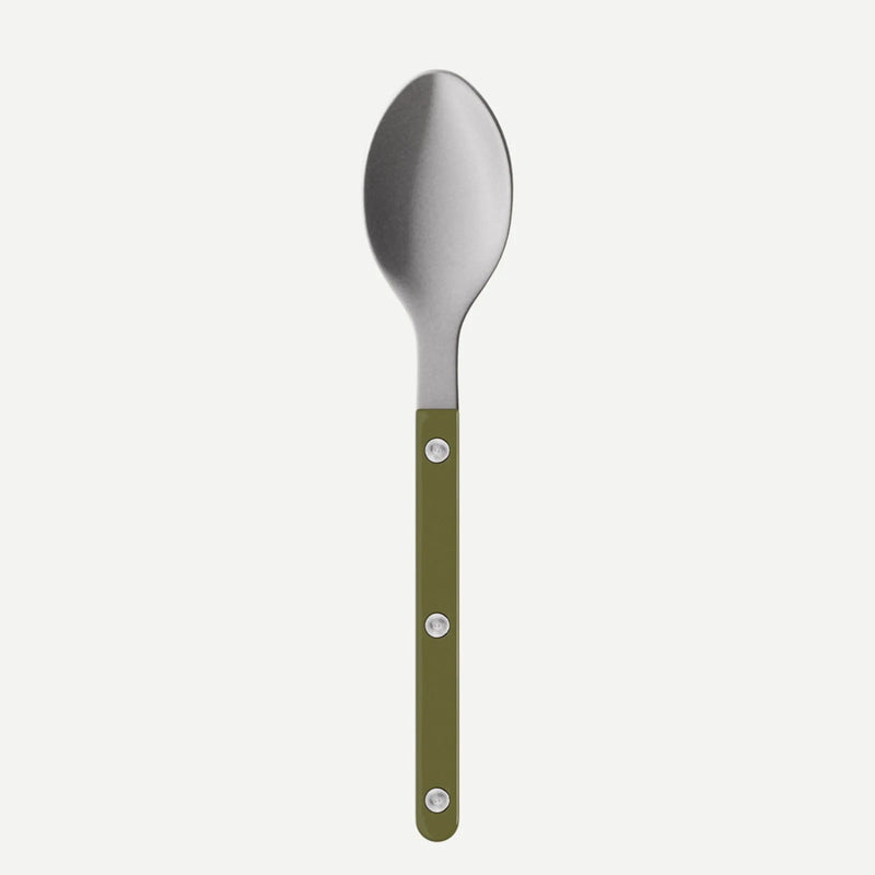 Sabre Bistrot Vintage Bistrot Solid Green Fern 16cm Teaspoon