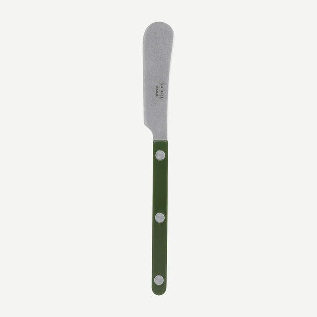 Sabre Bistrot Vintage Solid Green 14cm Butter Spreader