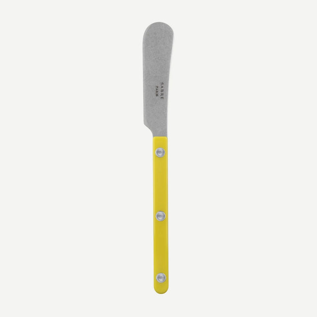 Sabre Bistrot Vintage Solid Yellow 14cm Butter Spreader
