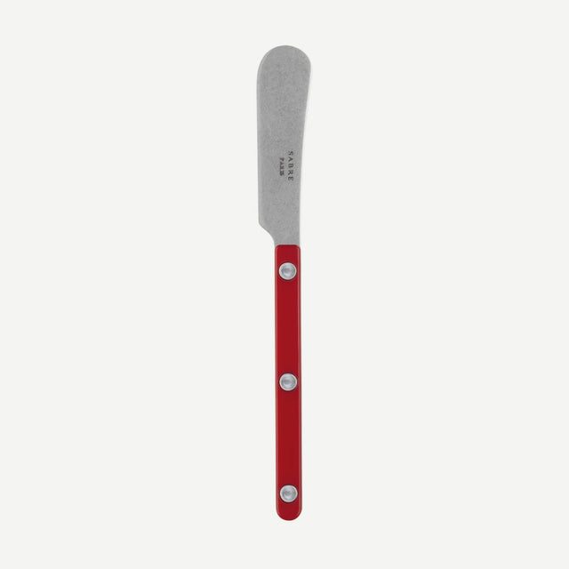 Sabre Bistrot Vintage Solid Red 14cm Butter Spreader
