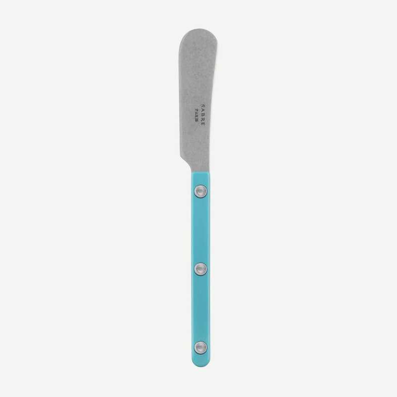 Sabre Bistrot Vintage Solid Turquoise 14cm Butter Spreader