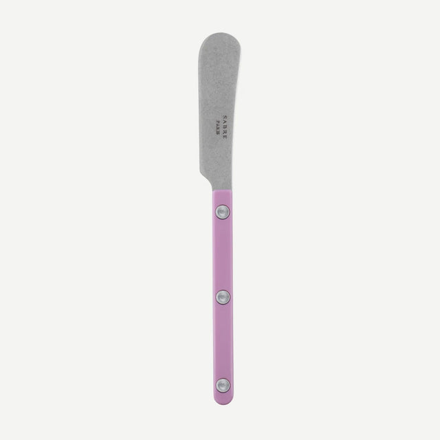 Sabre Bistrot Vintage Solid Pink 14cm Butter Spreader