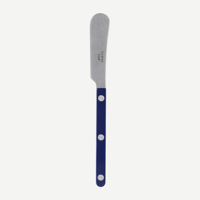 Sabre Bistrot Vintage Solid Navy Blue 14cm Butter Spreader