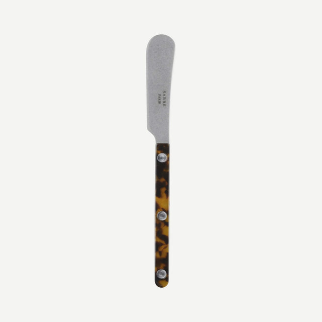Sabre Bistrot Vintage Tortoise Faux 14cm Butter Spreader