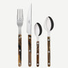 Sabre Bistrot Shiny Buffalo Faux 24 Pieces Cutlery Set, 041