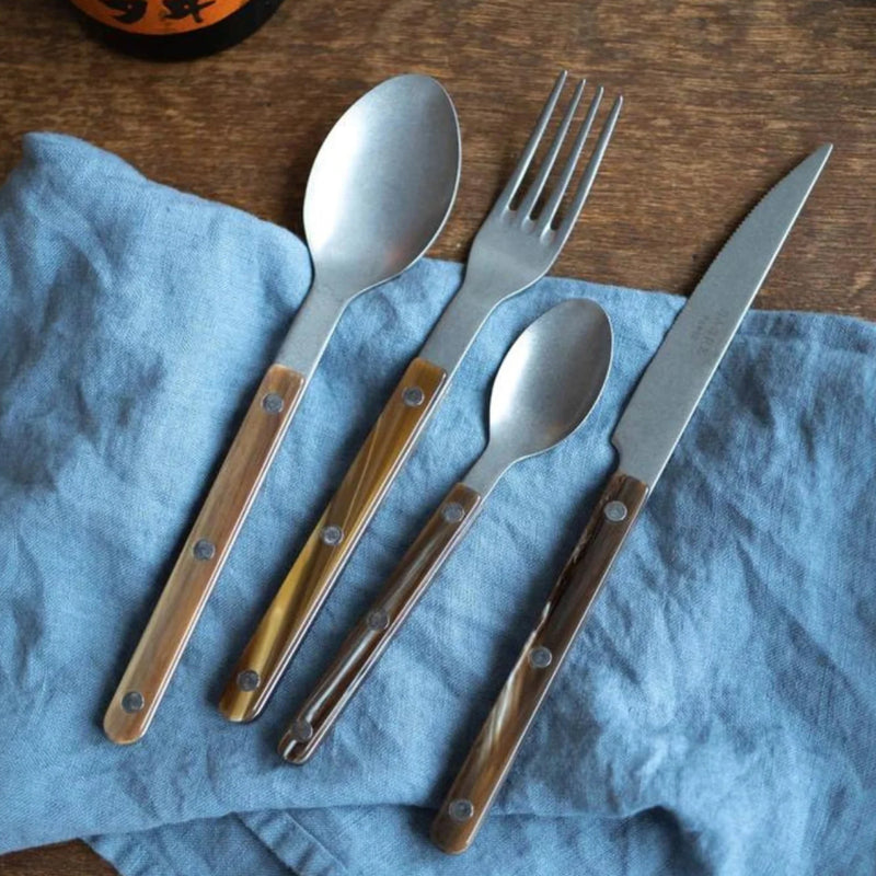 Sabre Bistrot Vintage Buffalo Faux 4 Pieces Cutlery Set, 033
