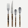 Sabre Bistrot Vintage Buffalo Faux 4 Pieces Cutlery Set, 033