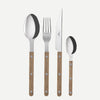 Sabre Bistrot Shiny Teak 4 Piece Cutlery Set, 033