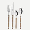 Sabre Bistrot Shiny Teak 24 Pieces Cutlery Set, 041