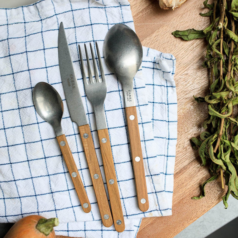 Sabre Bistrot Vintage Teak 5 Pieces Cutlery Set