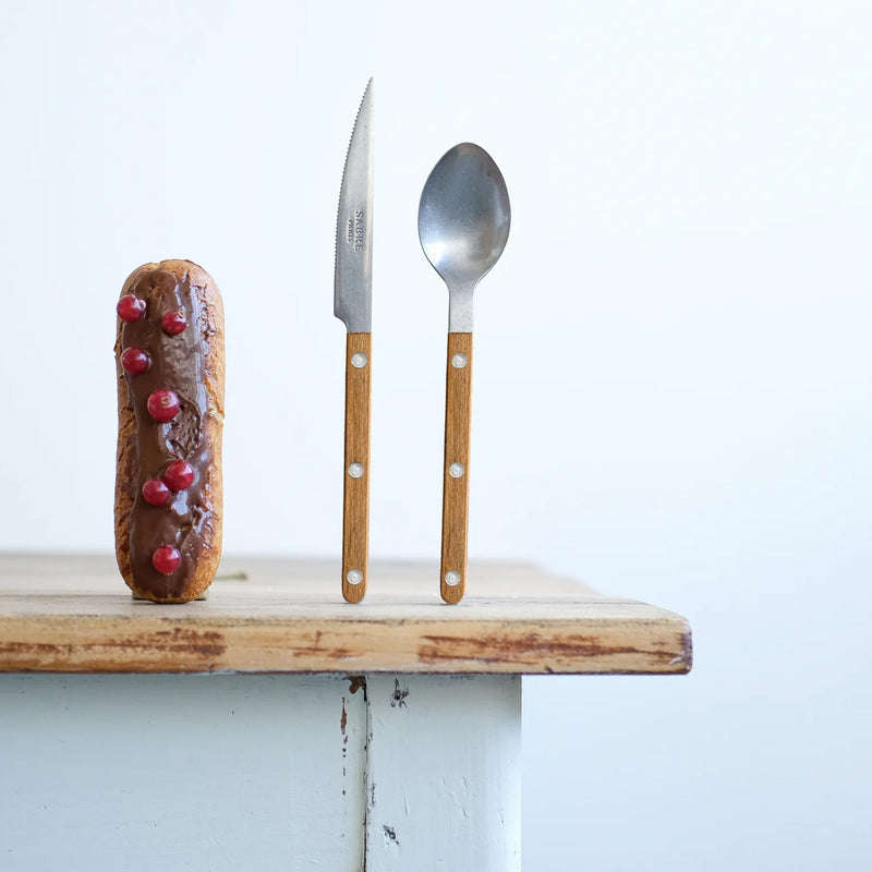 Sabre Bistrot Vintage Teak 19cm Dessert Spoon